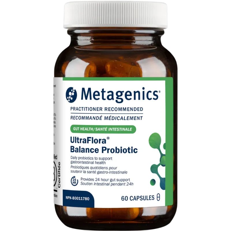 Metagenics UltraFlora Balance Probiotic 60 Capsules | Unbeatable Prices, Daily Deals | VITASHOP
