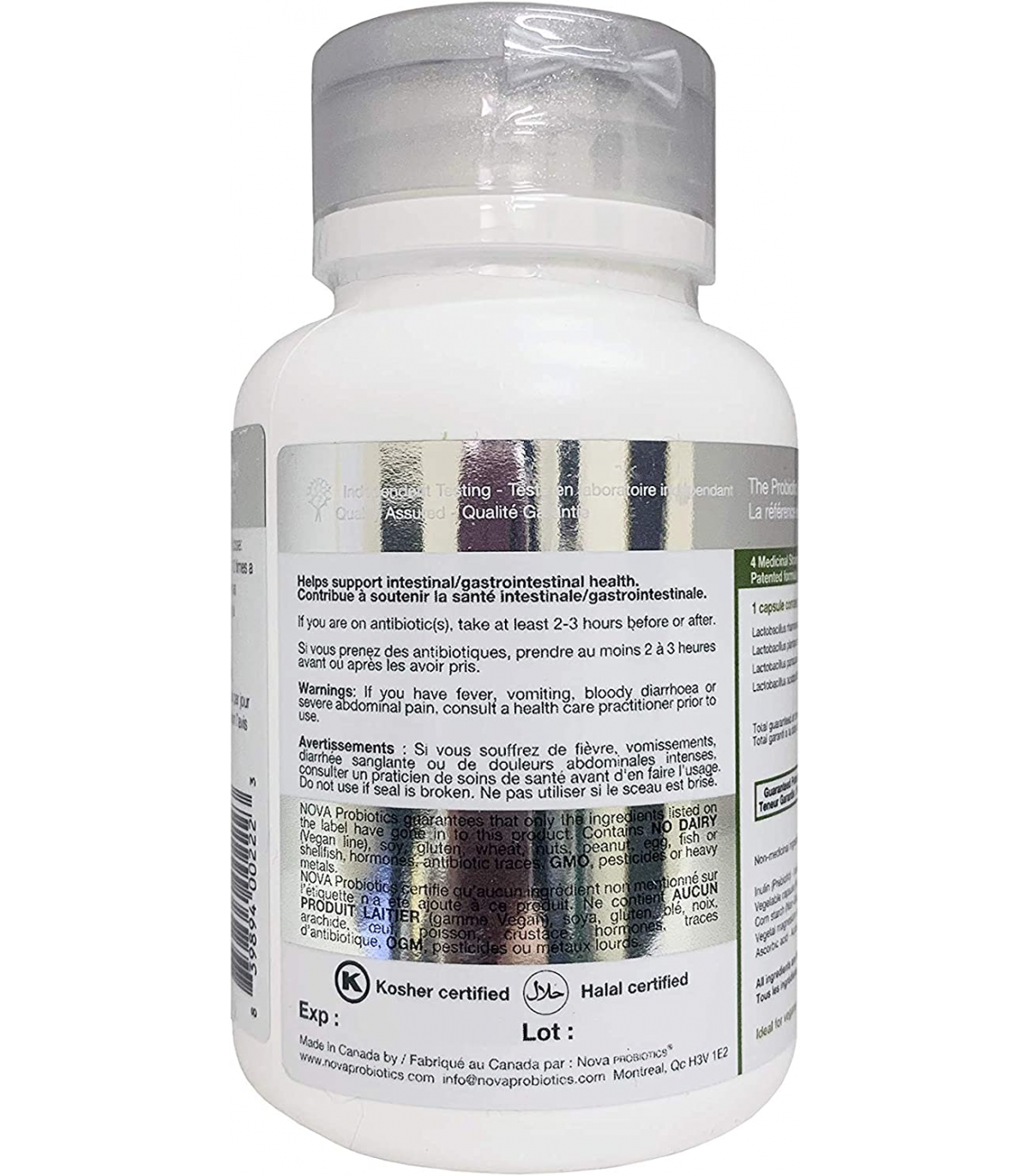 NOVA PROBIOTICS VEGAN Ultra Force Plus 100 Billion 30 Vegi Capsules | Unbeatable Prices, Daily Deals | VITASHOP