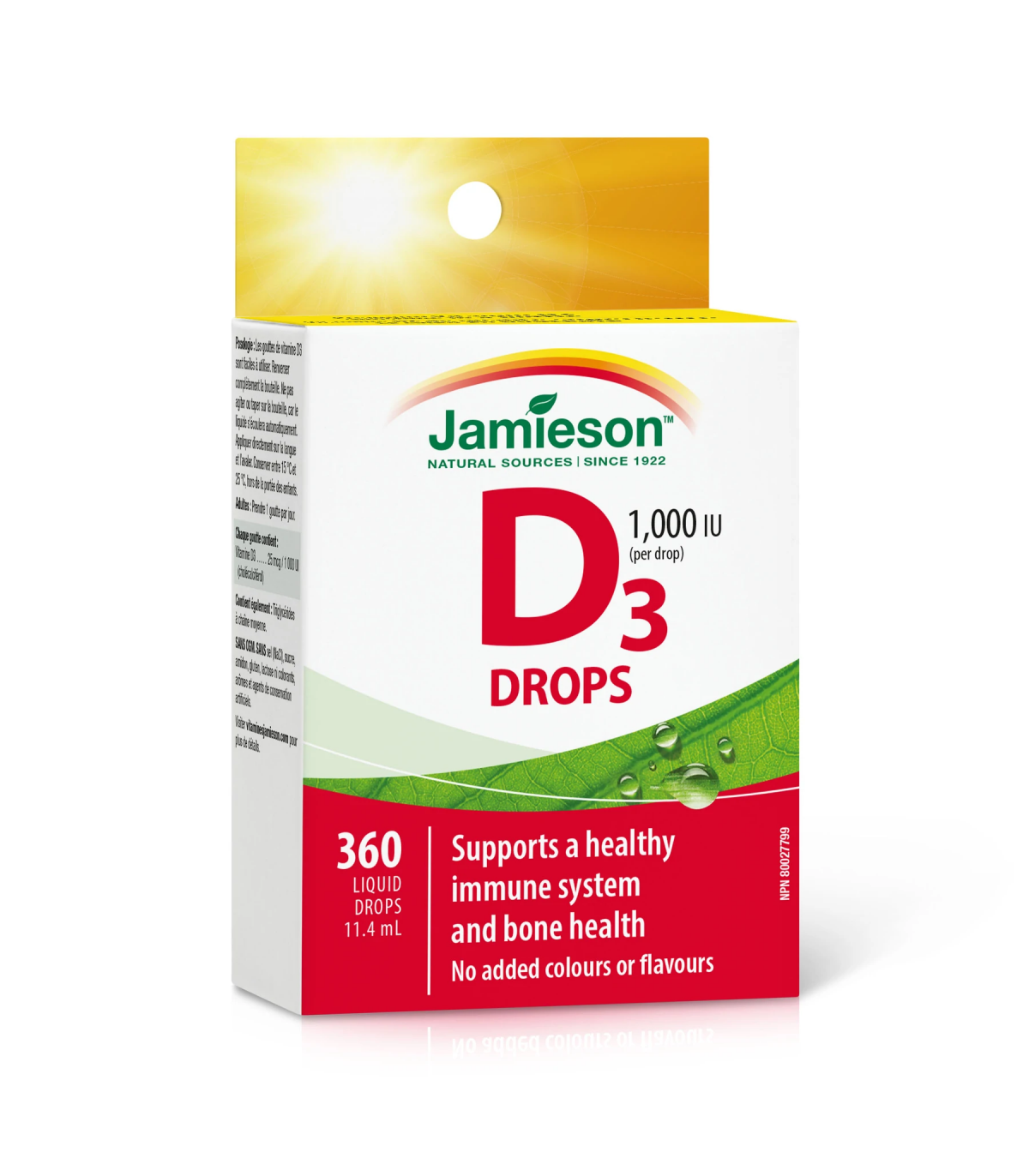 Vitamin D Droplets 1,000 IU 11.4 ml | Safest & Easiest Shopping Vitamins Online | VITASHOP