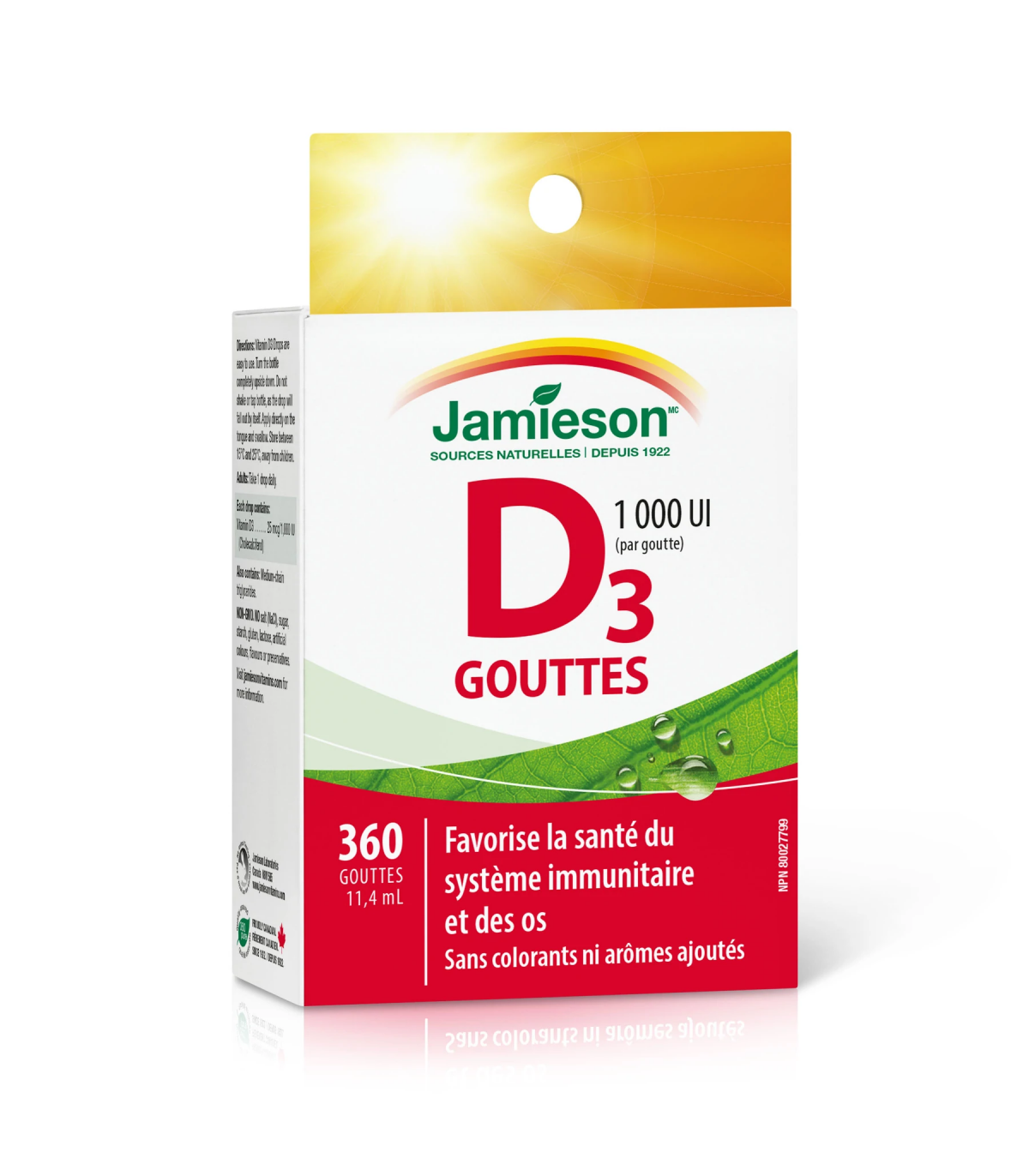 Vitamin D Droplets 1,000 IU 11.4 ml | Safest & Easiest Shopping Vitamins Online | VITASHOP