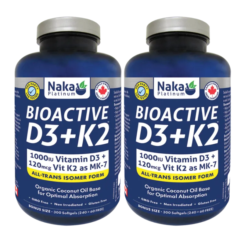 Platinum D3+K2 300 Softgels | Safest & Easiest Shopping Vitamins Online | VITASHOP