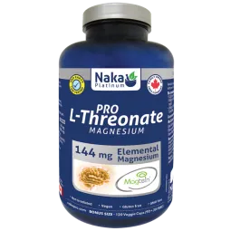 Naka Platinum Mag L-threonate 144毫克 120粒素食胶囊 | 每天不同折扣, 全网最低价格 | 种类齐全的保健品店铺 VITASHOP, 只有你想不到, 没有你买不到 !