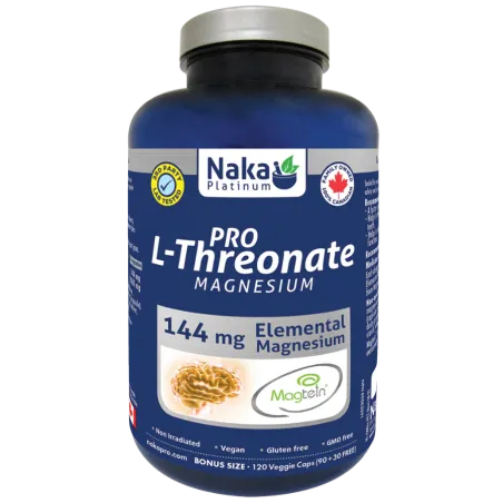 Naka Platinum Mag L-threonate 144毫克 120粒素食胶囊 | 每天不同折扣, 全网最低价格 | 种类齐全的保健品店铺 VITASHOP, 只有你想不到, 没有你买不到 !