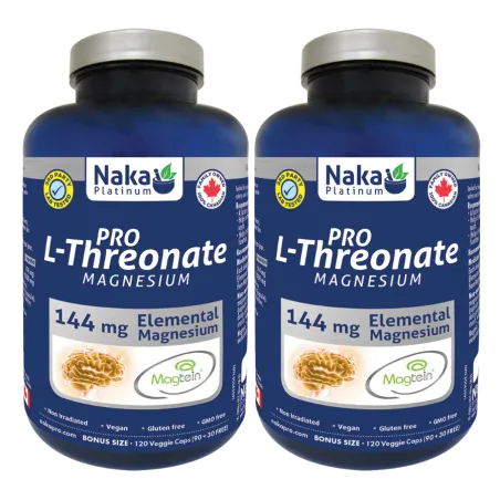 Platinum Mag L-threonate 144 mg 120 Vegi Capsules | Safest & Easiest Shopping Vitamins Online | VITASHOP