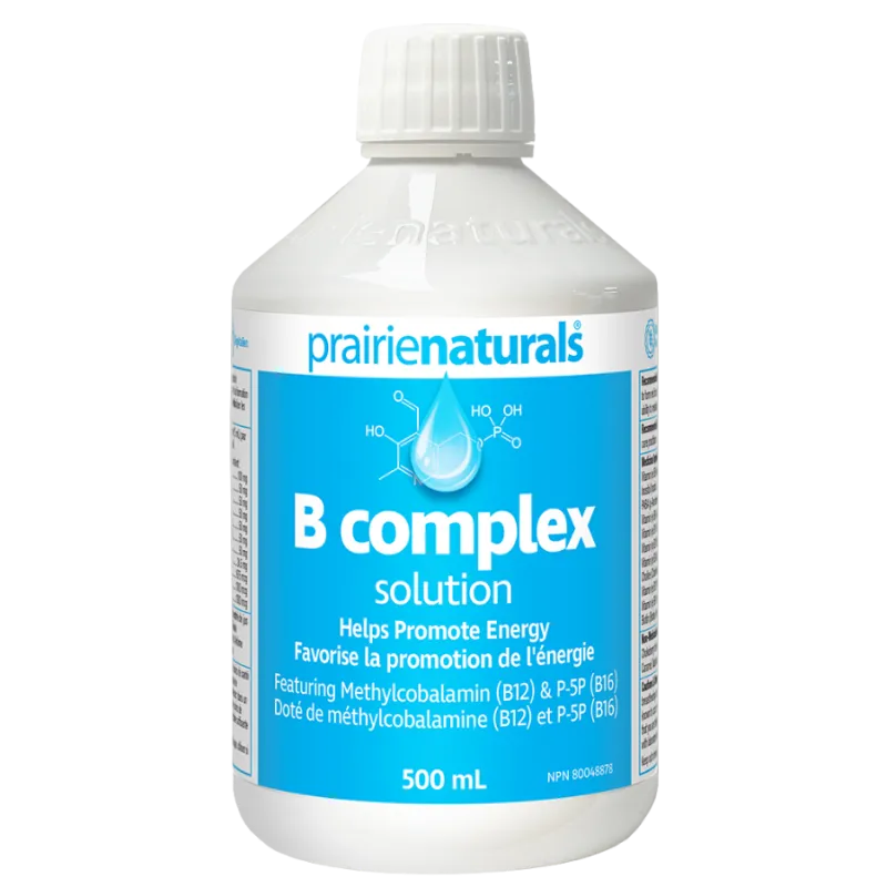 Liquid B Complex Solution B Complex with Methylcobalamin 500 ml | Safest & Easiest Shopping Vitamins Online | VITASHOP