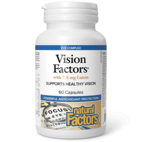 Natural Factors Vision Factors, 60 Capsules | Unbeatable Prices, Daily Deals | VITASHOP