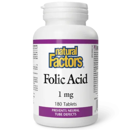 Folic Acid 1 mg, 180 Tablets | Safest & Easiest Shopping Vitamins Online | VITASHOP