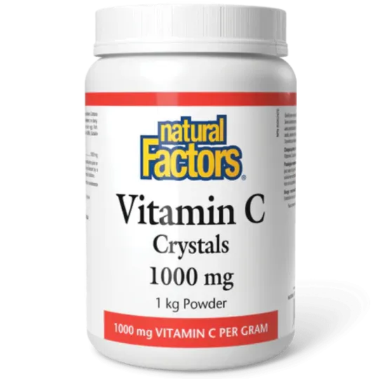 Natural Factors 내추럴 팩터스 비타민 C 크리스탈 1000mg, 1kg | 매일 업데이트되는 특가 상품 | VITASHOP