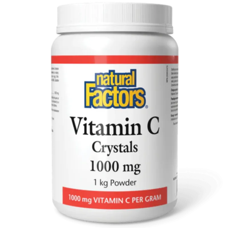 Natural Factors 维生素 C 晶体1000 毫克, 1千克 | 每天不同折扣, 全网最低价格 | 种类齐全的保健品店铺 VITASHOP, 只有你想不到, 没有你买不到 !