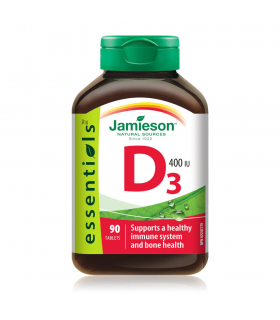 Jamieson Vitamin D 400 IU 90 Tablets | Unbeatable Prices, Daily Deals | VITASHOP