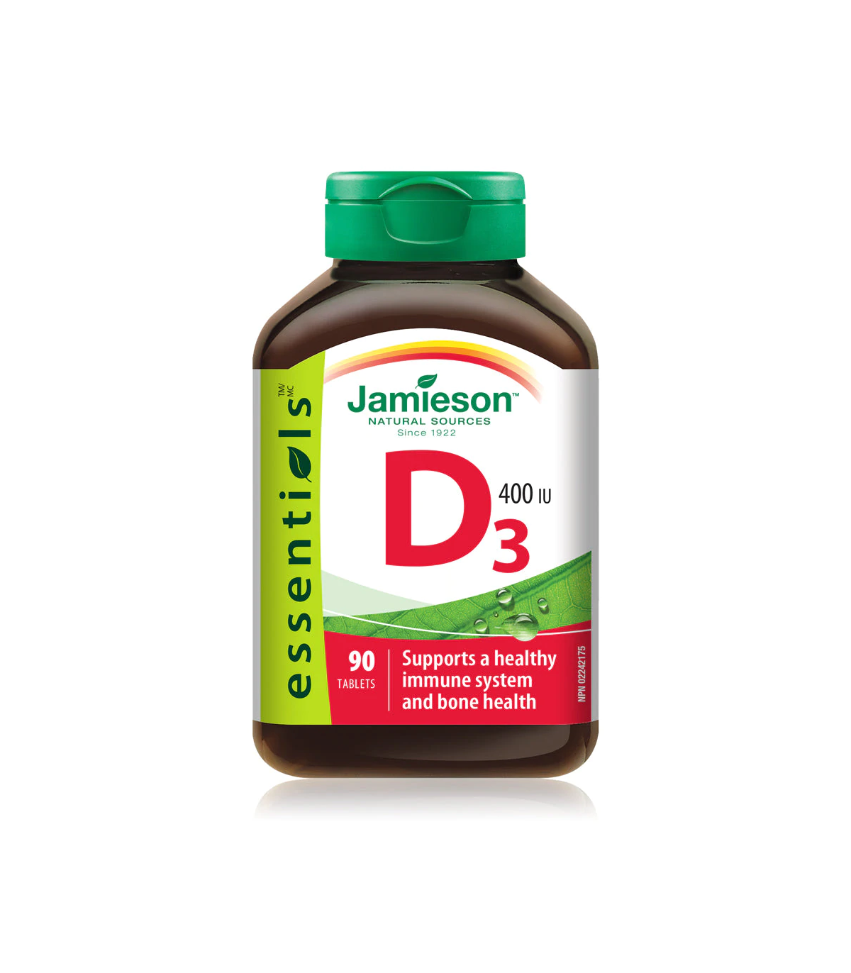 Jamieson Vitamin D 400 IU 90 Tablets | 每天不同折扣, 全网最低价格 | 种类齐全的保健品店铺 VITASHOP, 只有你想不到, 没有你买不到 !