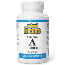 Natural Factors Vitamin A 10000 IU, 180 Softgels | 每天不同折扣, 全网最低价格 | 种类齐全的保健品店铺 VITASHOP, 只有你想不到, 没有你买不到 !