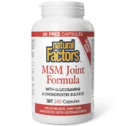 MSM Joint Formula, 240 Capsules | Safest & Easiest Shopping Vitamins Online | VITASHOP