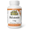 Natural Factors Melatonin 3 mg Peppermint, 210 Sublingual Tablets | Unbeatable Prices, Daily Deals | VITASHOP