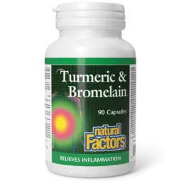 Curcuma & Bromélaïne, 90 Capsules | Safest & Easiest Shopping Vitamins Online | VITASHOP