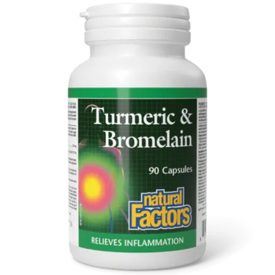 Curcuma & Bromélaïne, 90 Capsules | Safest & Easiest Shopping Vitamins Online | VITASHOP
