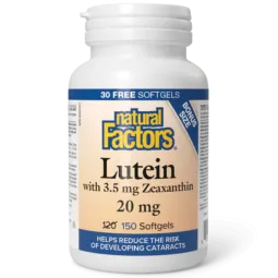 Natural Factors 루테인 20 mg, 150 소프트젤 | 파격적인 가격, 데일리 특가 | VITASHOP