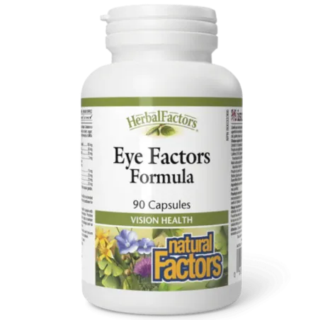 Natural Factors HerbalFactors Eye Factors Formula, 90 Capsules | 每天不同折扣, 全网最低价格 | 种类齐全的保健品店铺 VITASHOP, 只有你想不到, 没有你买不到 !