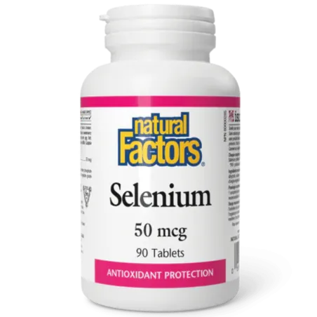 Sélénium 50 mcg, 90 comprimés | Safest & Easiest Shopping Vitamins Online | VITASHOP