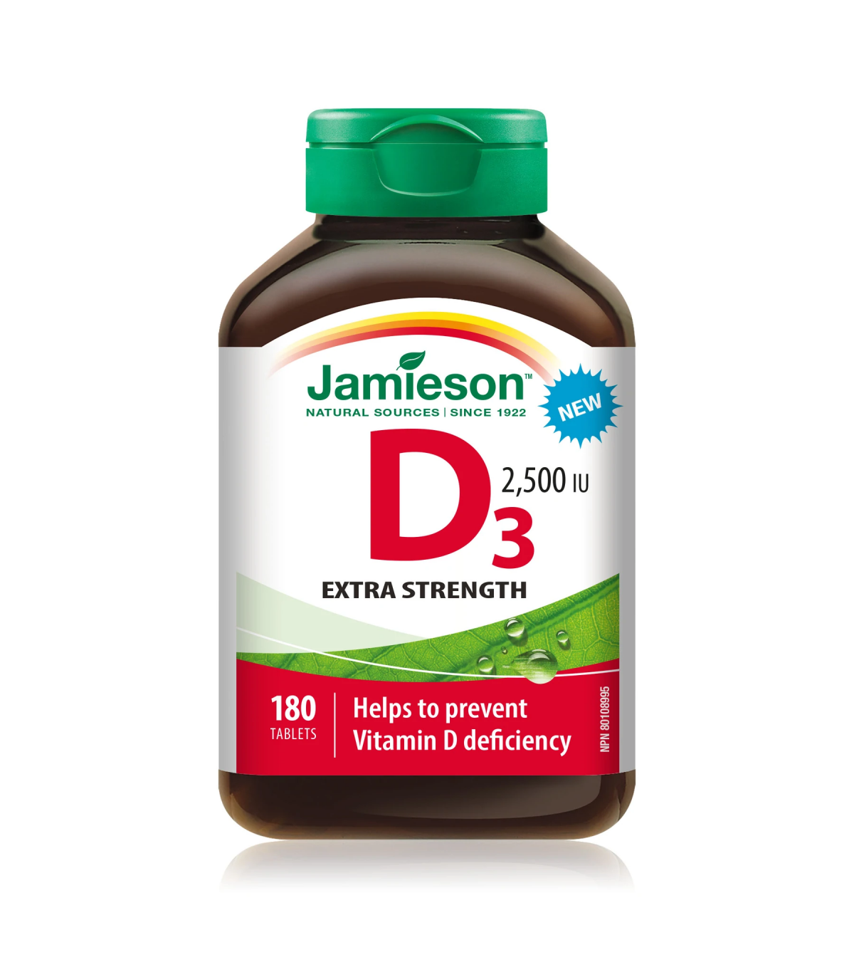 Jamieson Vitamin D 2500 IU 180 Tablets | Unbeatable Prices, Daily Deals | VITASHOP