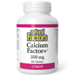 Natural Factors Calcium Factor+ 350 mg, 90 Tablets | Unbeatable Prices, Daily Deals | VITASHOP