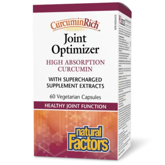 Natural Factors CurcuminRich Joint Optimizer, 60 Vegetarian Capsules | Unbeatable Prices, Daily Deals | VITASHOP