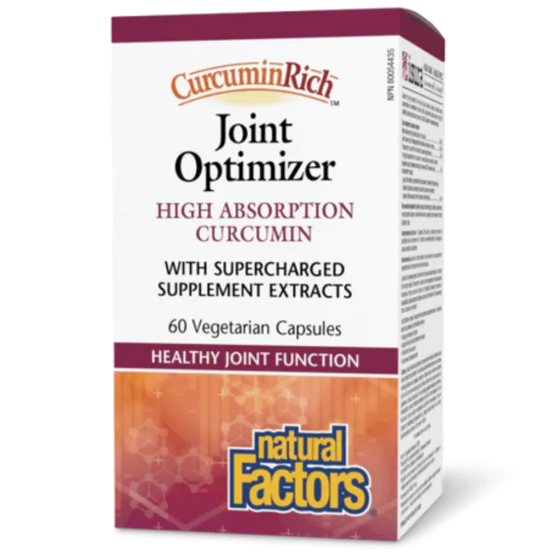 Natural Factors CurcuminRich Joint Optimizer, 60 Vegetarian Capsules | Unbeatable Prices, Daily Deals | VITASHOP