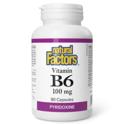 Vitamine B6 100 mg, 90 gélules | Safest & Easiest Shopping Vitamins Online | VITASHOP