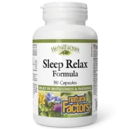 HerbalFactors Sleep Relax Formule, 90 Capsules | Safest & Easiest Shopping Vitamins Online | VITASHOP