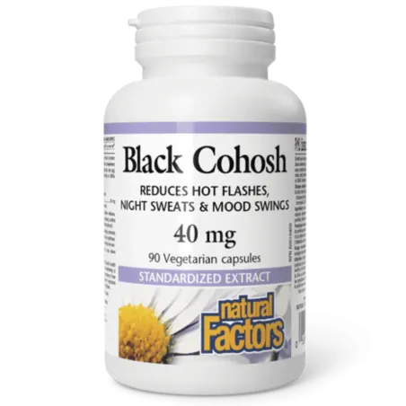 Actée à grappes noires 40 mg, 90 gélules végétariennes | Safest & Easiest Shopping Vitamins Online | VITASHOP