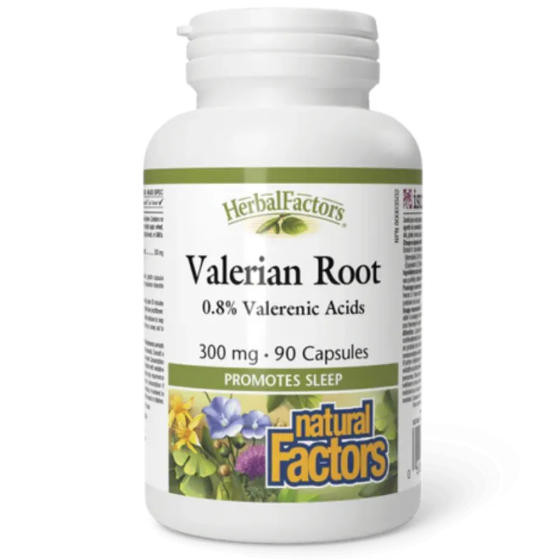 Natural Factors 내추럴 팩터스 허벌팩터 발레리안 루트 90캡슐 | 매일 업데이트되는 특가 상품 | VITASHOP