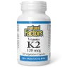 Vitamin K2 120 mcg, 120 Vegetarian Capsules | Safest & Easiest Shopping Vitamins Online | VITASHOP