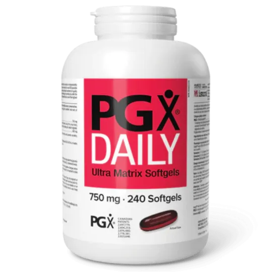PGX Daily Ultra Matrix 750 mg, 240 Softgels | Safest & Easiest Shopping Vitamins Online | VITASHOP