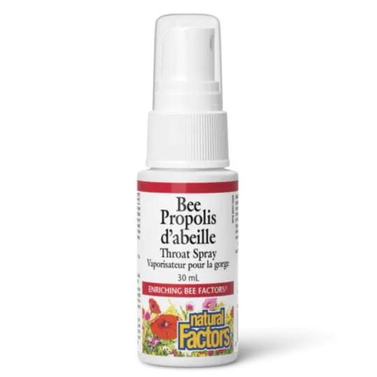Natural Factors 내추럴 팩터스 비 프로폴리스 스로트 스프레이 30mL | 매일 업데이트되는 특가 상품 | VITASHOP