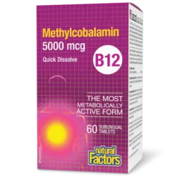 B12 Méthylcobalamine 5000 mcg - 60 Comprimés Sublinguals | Augmentez Votre Énergie | Safest & Easiest Shopping Vitamins Online |