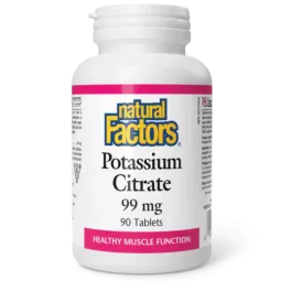 Citrate de potassium 99 mg, 90 comprimés | Safest & Easiest Shopping Vitamins Online | VITASHOP