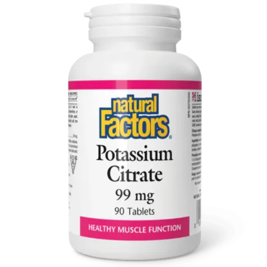Citrate de potassium 99 mg, 90 comprimés | Safest & Easiest Shopping Vitamins Online | VITASHOP