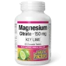 Citrate de magnésium 150 mg Key Lime sans sucre, 60 comprimés à croquer | Safest & Easiest Shopping Vitamins Online | VITASHOP