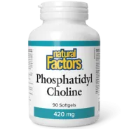 Natural Factors Phosphatidyl Choline 420 mg, 90 Softgels | Unbeatable Prices, Daily Deals | VITASHOP