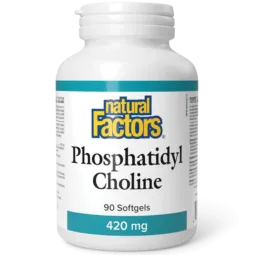 Natural Factors Phosphatidyl Choline 420 mg, 90 Softgels | 每天不同折扣, 全网最低价格 | 种类齐全的保健品店铺 VITASHOP, 只有你想不到, 没有你买不到 !