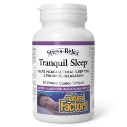 Natural Factors Stress-Relax Tranquil Sleep, 90 Enteric Coated Softgels | Unbeatable Prices, Daily Deals | VITASHOP