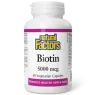 Natural Factors Biotin 5000 mcg, 60 Vegetarian Capsules | Unbeatable Prices, Daily Deals | VITASHOP