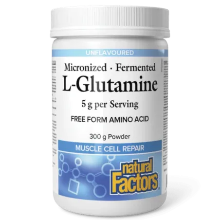 L-Glutamine micronisée, 300 g | Safest & Easiest Shopping Vitamins Online | VITASHOP