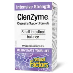 Natural Factors ClenZyme Intensive Strength, 90 Vegetarian Capsules | Unbeatable Prices, Daily Deals | VITASHOP