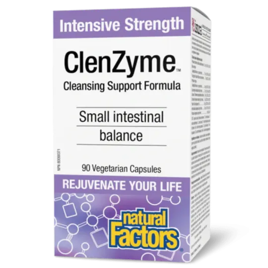ClenZyme Intensive Strength, 90 Capsules Végétariennes | Safest & Easiest Shopping Vitamins Online | VITASHOP