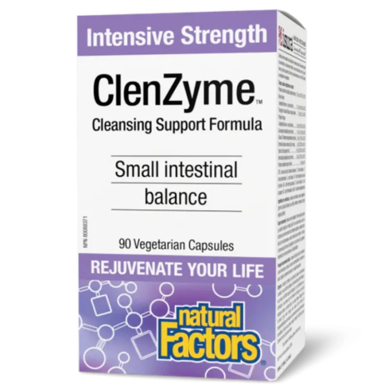 ClenZyme Intensive Strength, 90 Capsules Végétariennes | Safest & Easiest Shopping Vitamins Online | VITASHOP