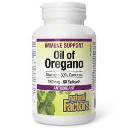 Oil of Oregano 180 mg, 60 Softgels | Safest & Easiest Shopping Vitamins Online | VITASHOP