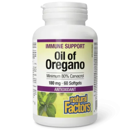 Oil of Oregano 180 mg, 60 Softgels | Safest & Easiest Shopping Vitamins Online | VITASHOP