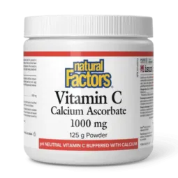 Natural Factors Vitamin C Calcium Ascorbate 1000 mg, 125 g | 每天不同折扣, 全网最低价格 | 种类齐全的保健品店铺 VITASHOP, 只有你想不到, 没有你买不到 !