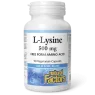 L-Lysine 500 mg, 90 Capsules Végétariennes | Safest & Easiest Shopping Vitamins Online | VITASHOP